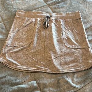 Balance Collection Light Gray Mini Skirt size Large